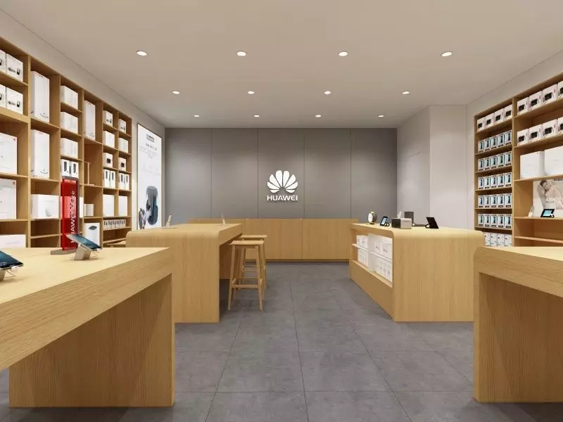 Huawei flagship store 3D model