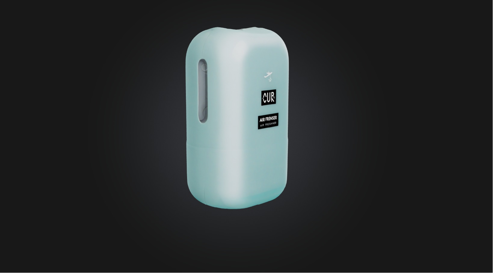 Air freshener Low-poly 3D model_1