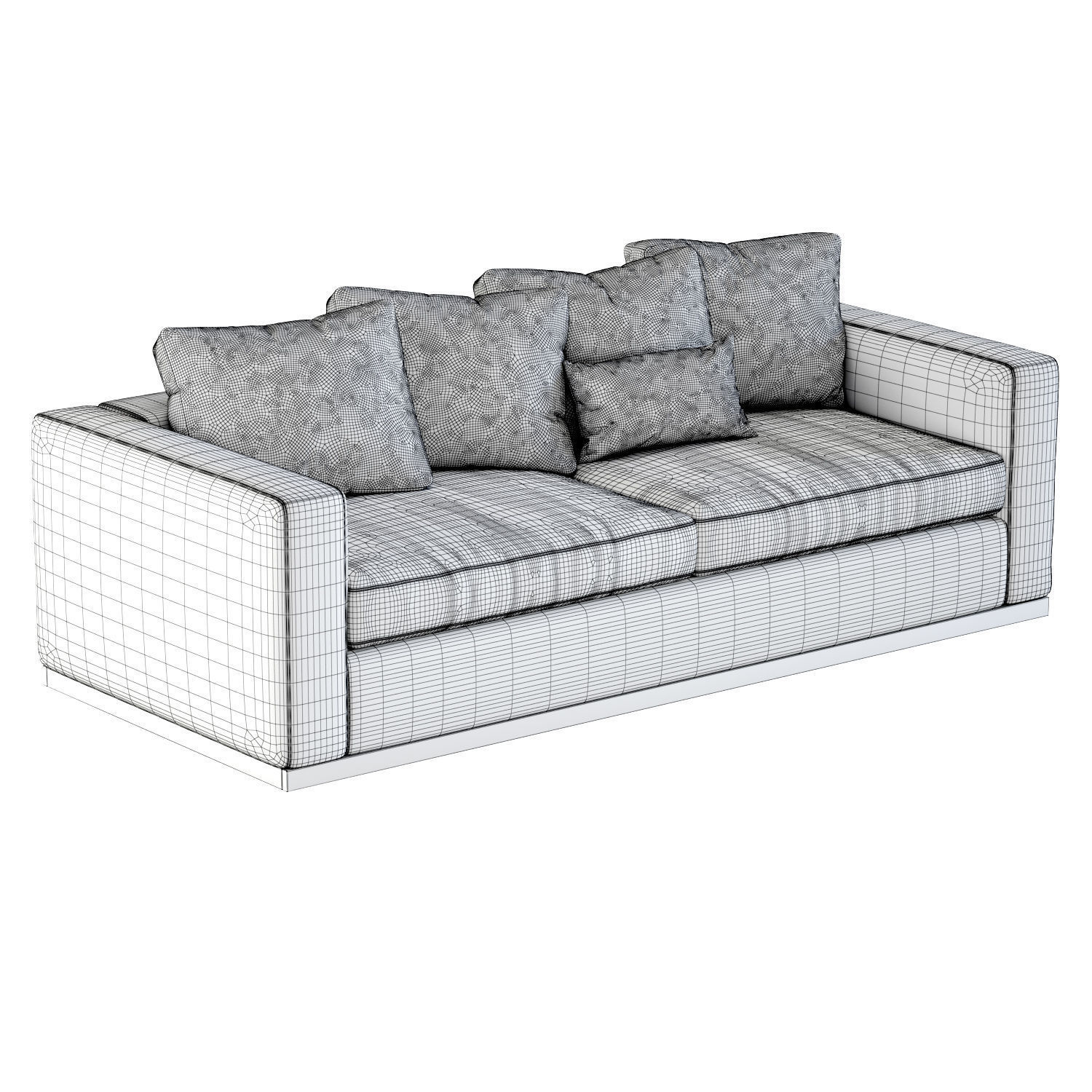 Newport Modular Sofa 3D model_5