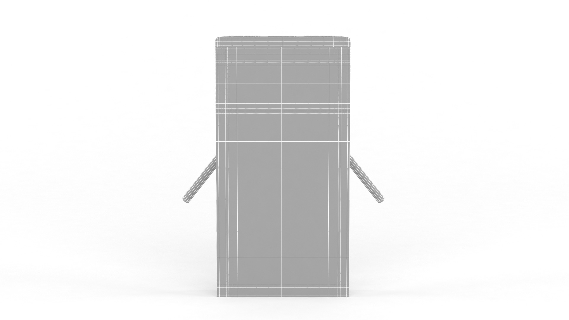 Turnstile Gate 3D model_9