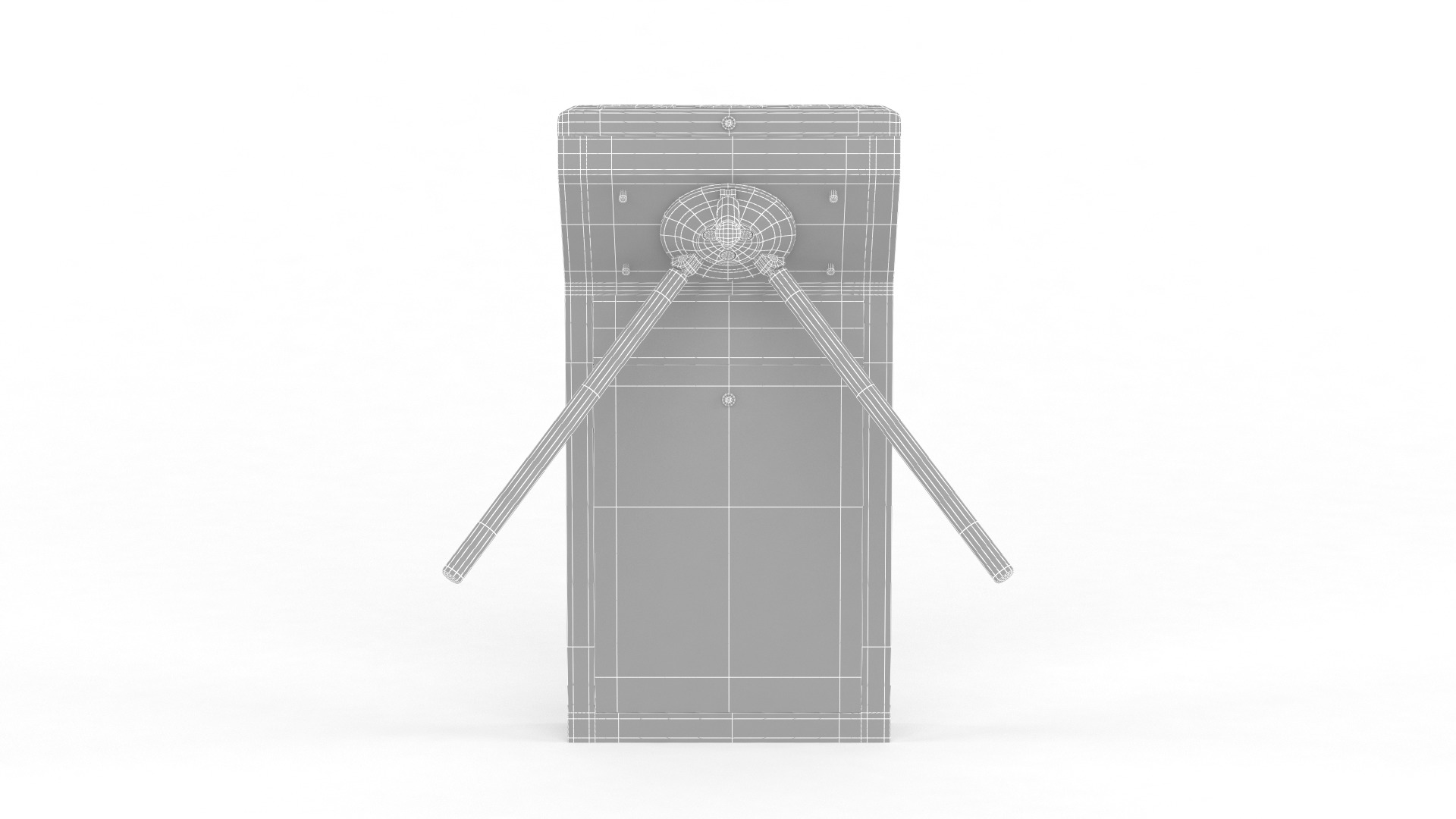Turnstile Gate 3D model_8