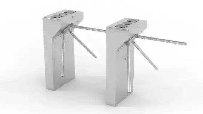 Turnstile Gate 3D model