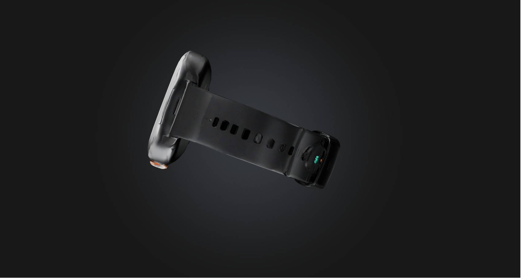 Smartwatch Low-poly 3D model_4