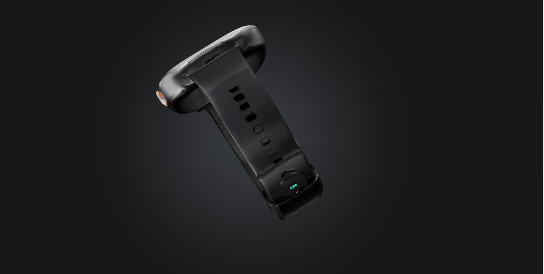 Smartwatch Low-poly 3D model_3