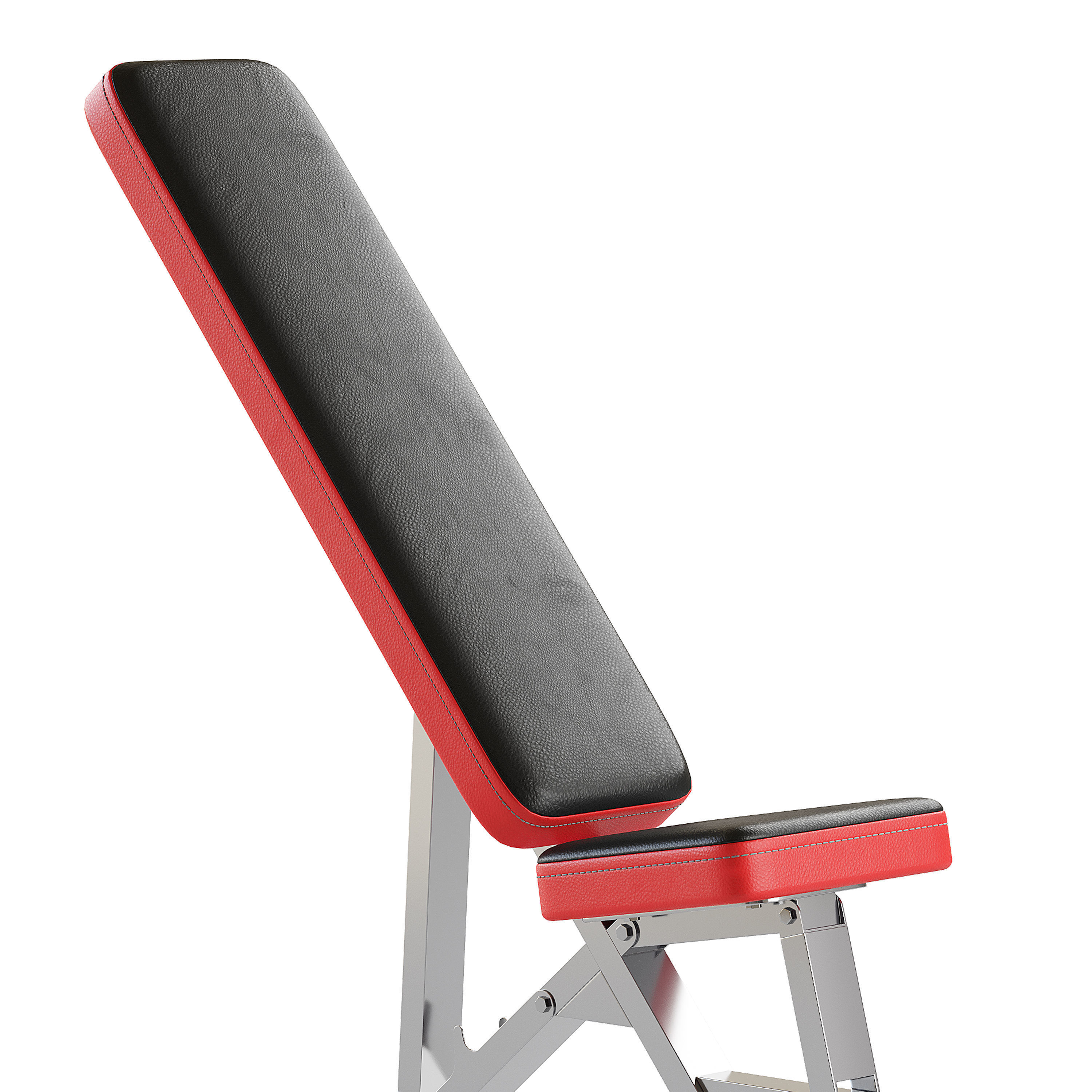 CCLIFE ZERRO Banco de Pesas Ajustable Banco de Abdominales 3D model_8