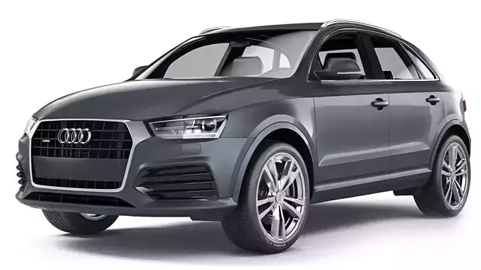 Audi Q3 TFSI 2015 3D model