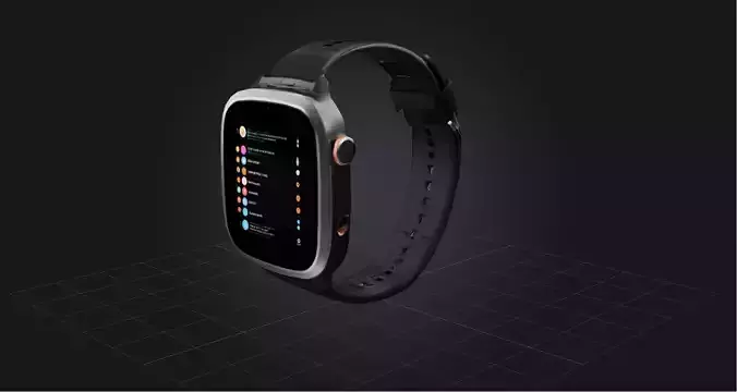 Watch 3D model
