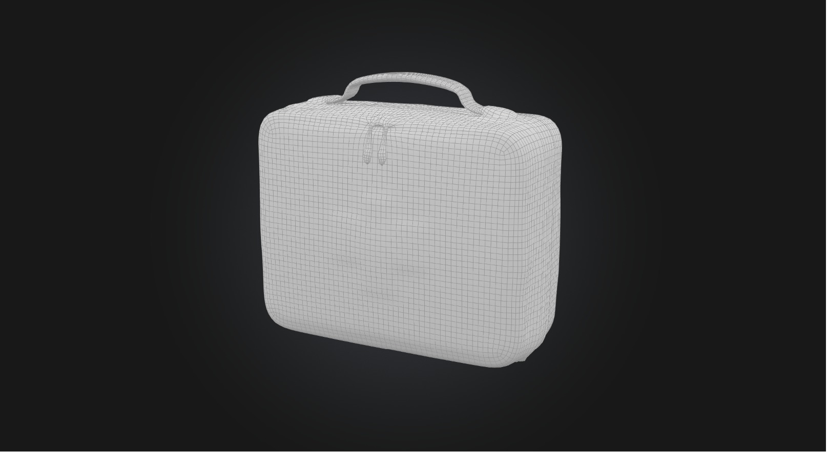 First aid kit Low-poly 3D model_2