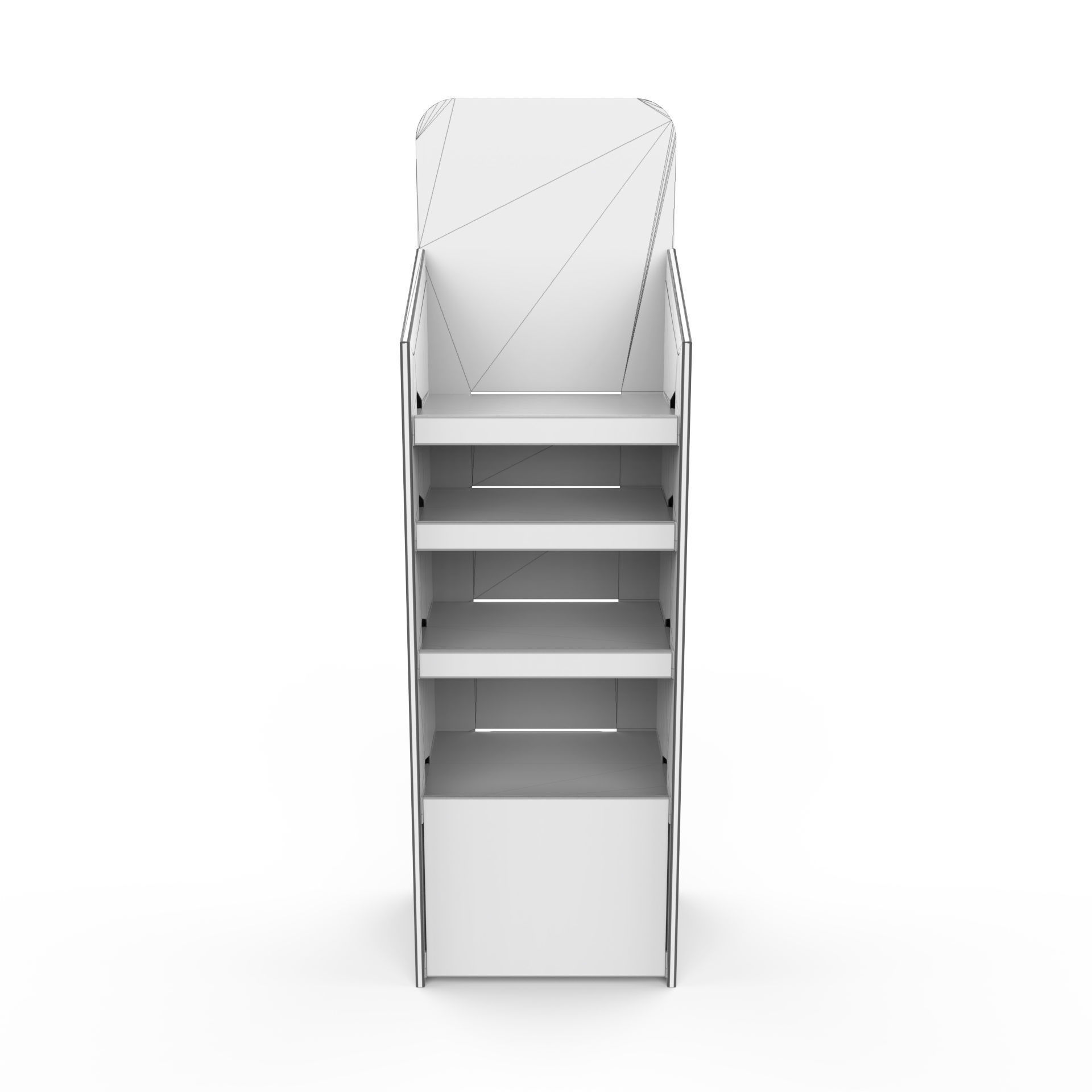 Point of Sale Cardboard Display Stand Texture_5