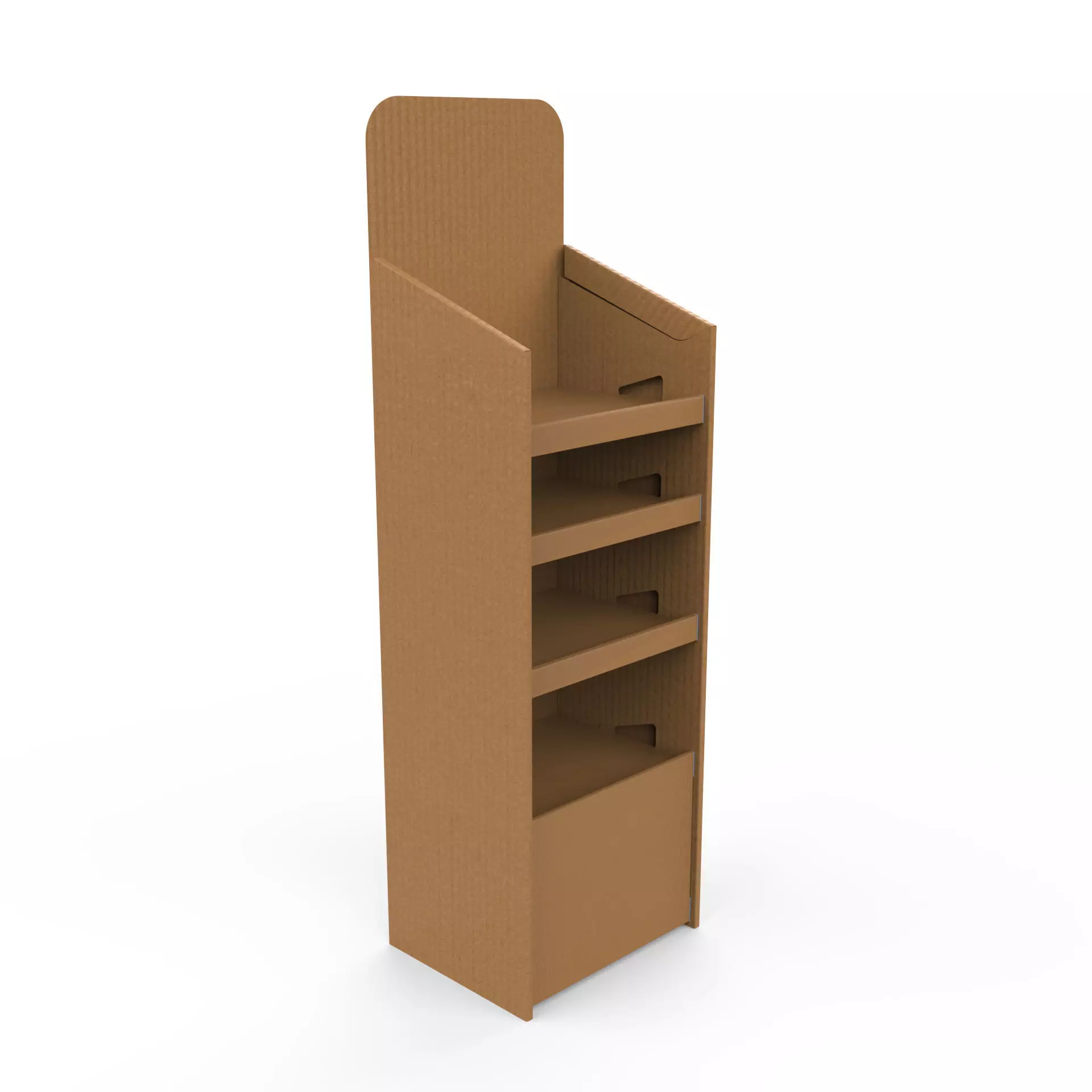 Point of Sale Cardboard Display Stand Texture_0