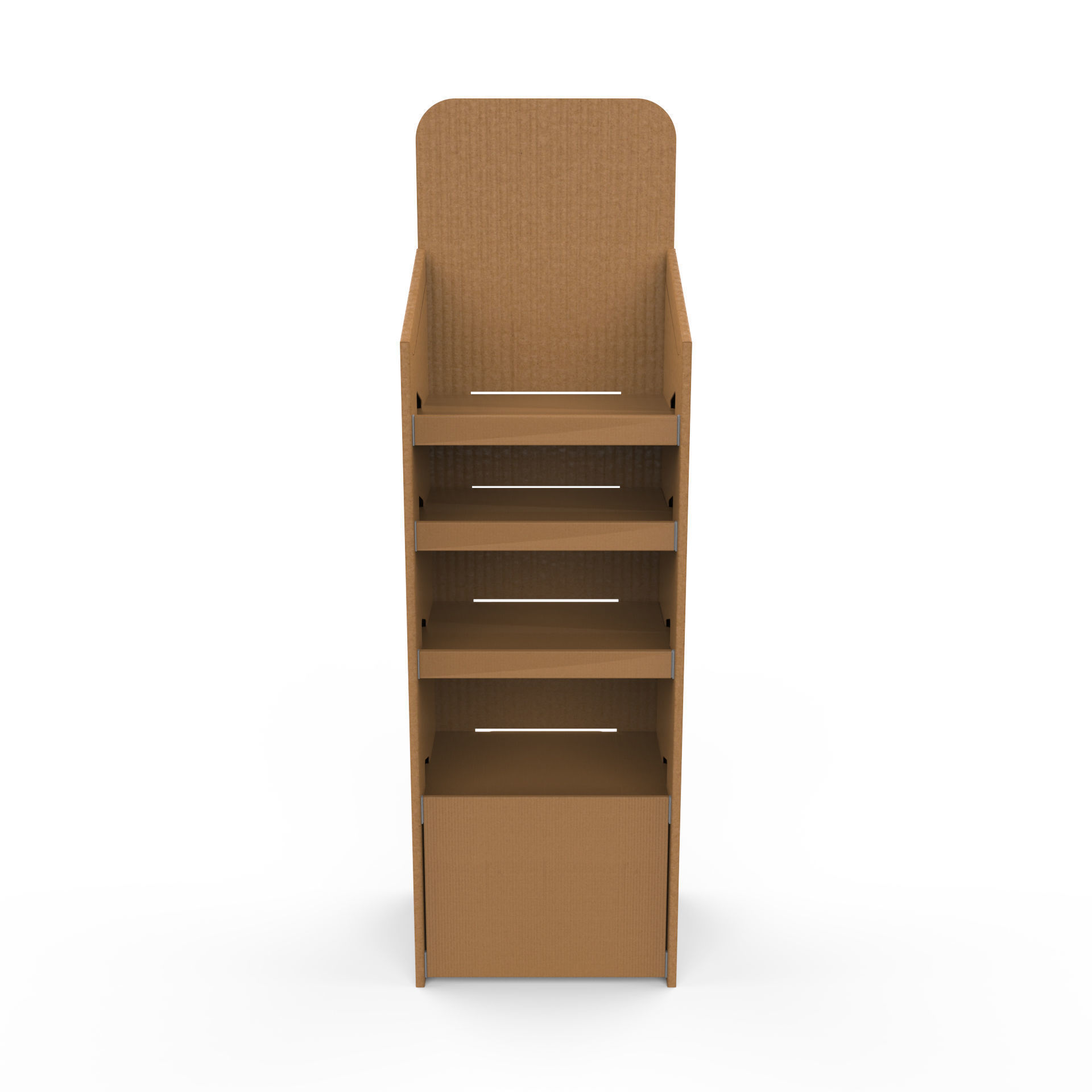 Point of Sale Cardboard Display Stand Texture_1