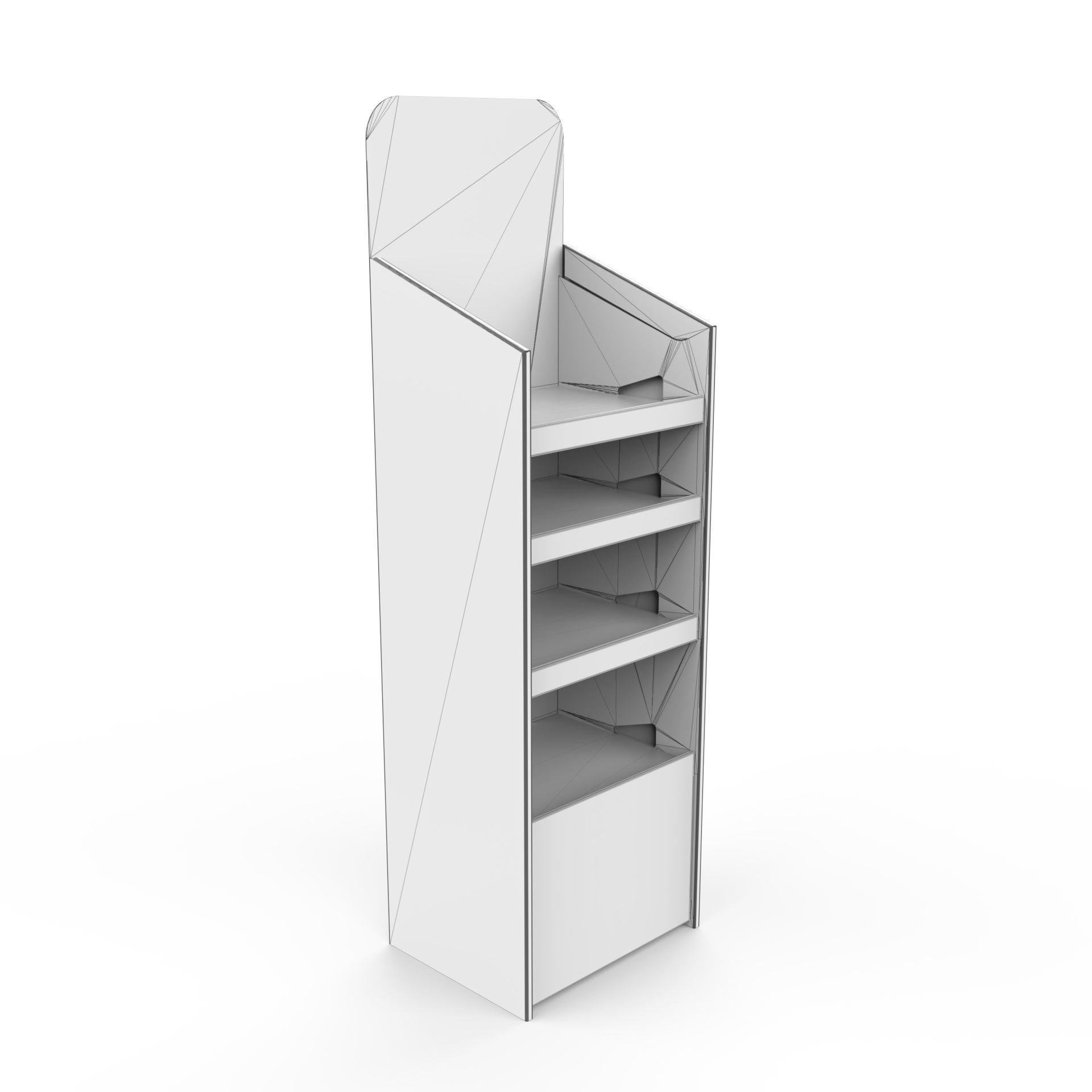 Point of Sale Cardboard Display Stand Texture_4