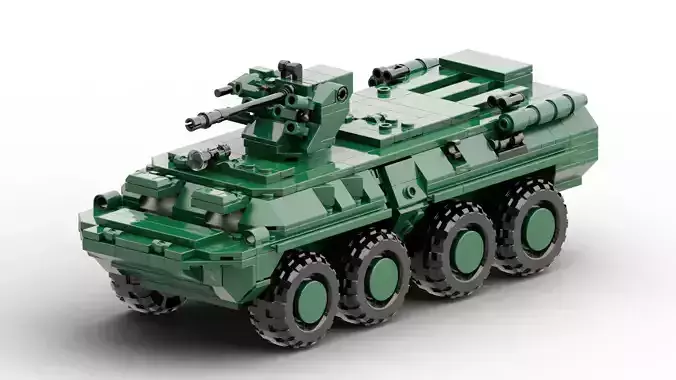 MocBricks3D - Lego BTR-82A