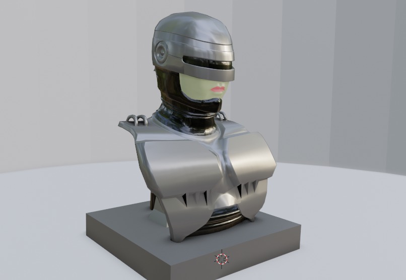 RoboCop print model 3D 3D print model_2