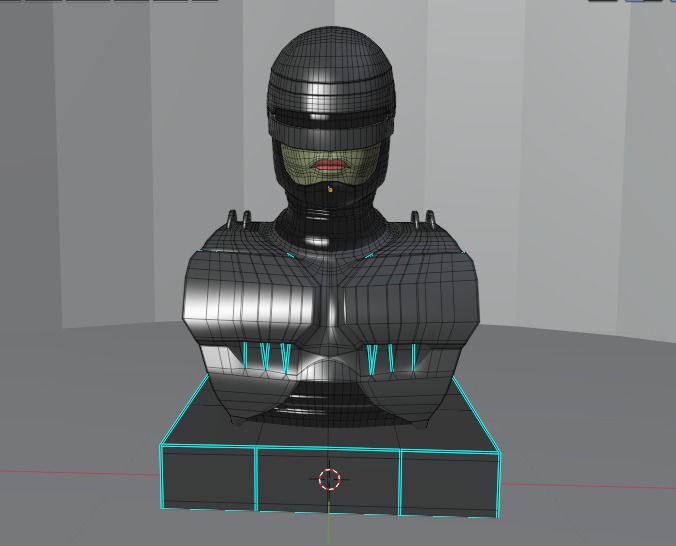 RoboCop print model 3D 3D print model_7