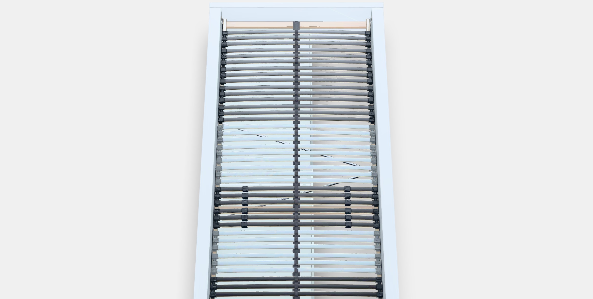 MALM Bed frame high w 2 storage boxes 18 Low-poly 3D model_4