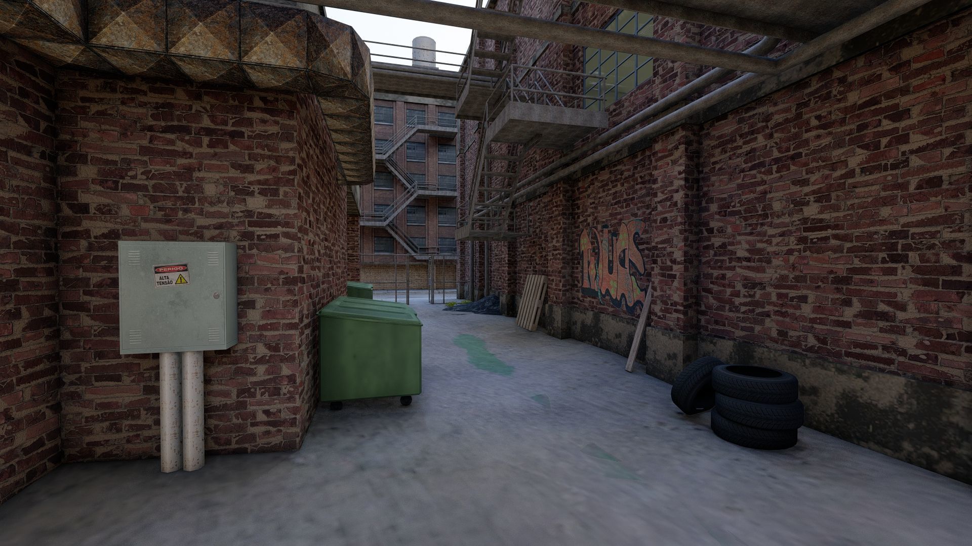 Historic city- urban historic 3D model_7