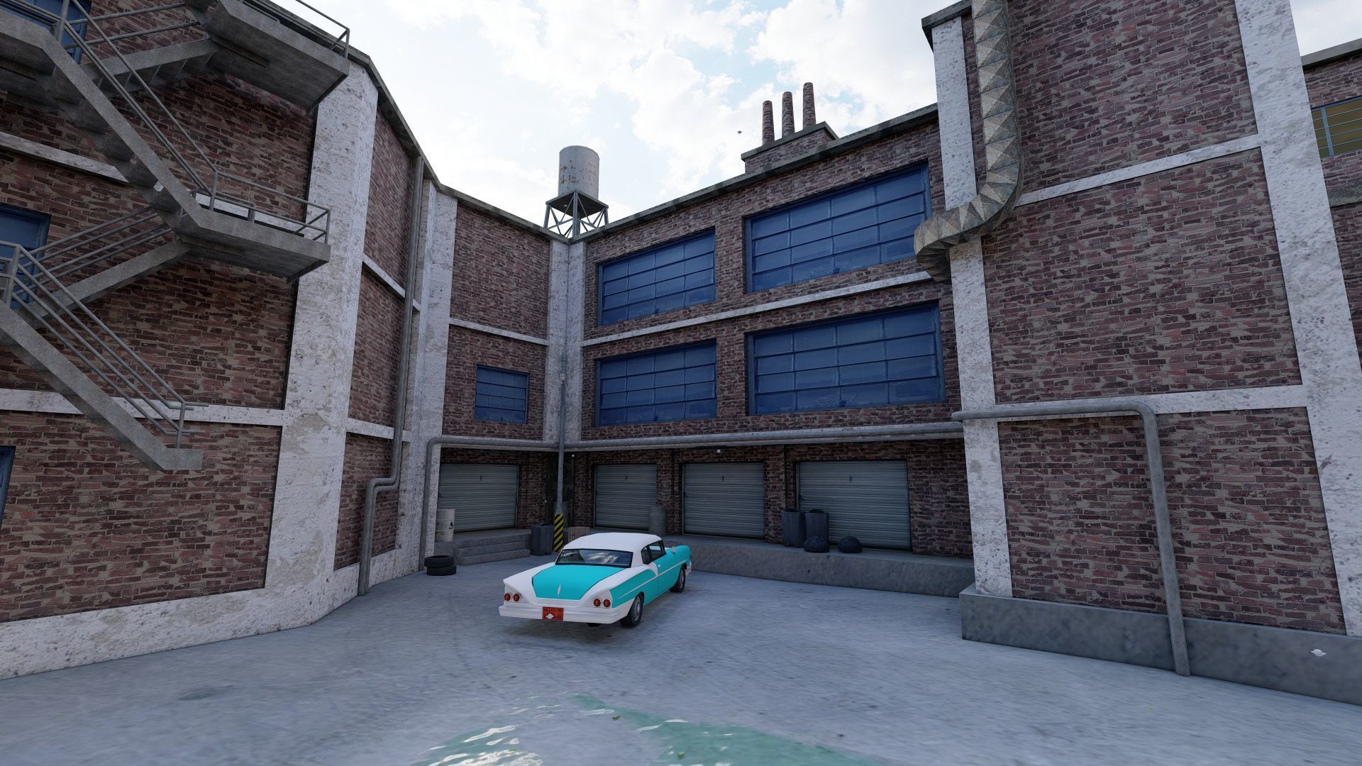 Historic city- urban historic 3D model_17