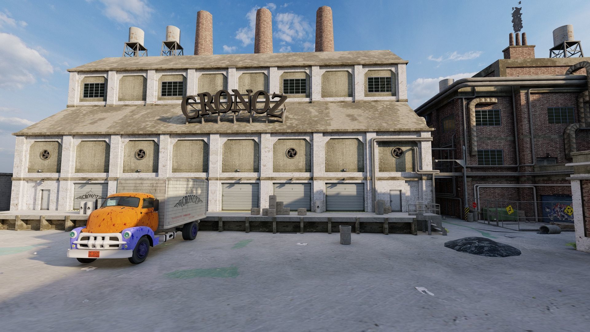 Historic city- urban historic 3D model_12