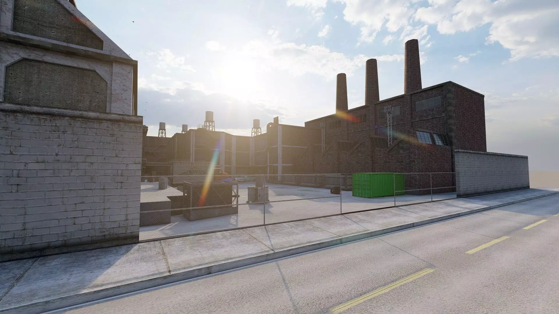 Historic city- urban historic 3D model_0