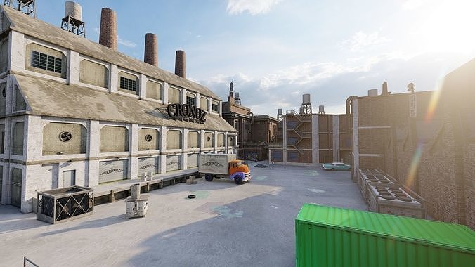 Historic city- urban historic 3D model 3