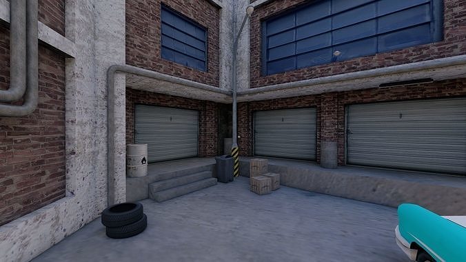 Historic city- urban historic 3D model 6
