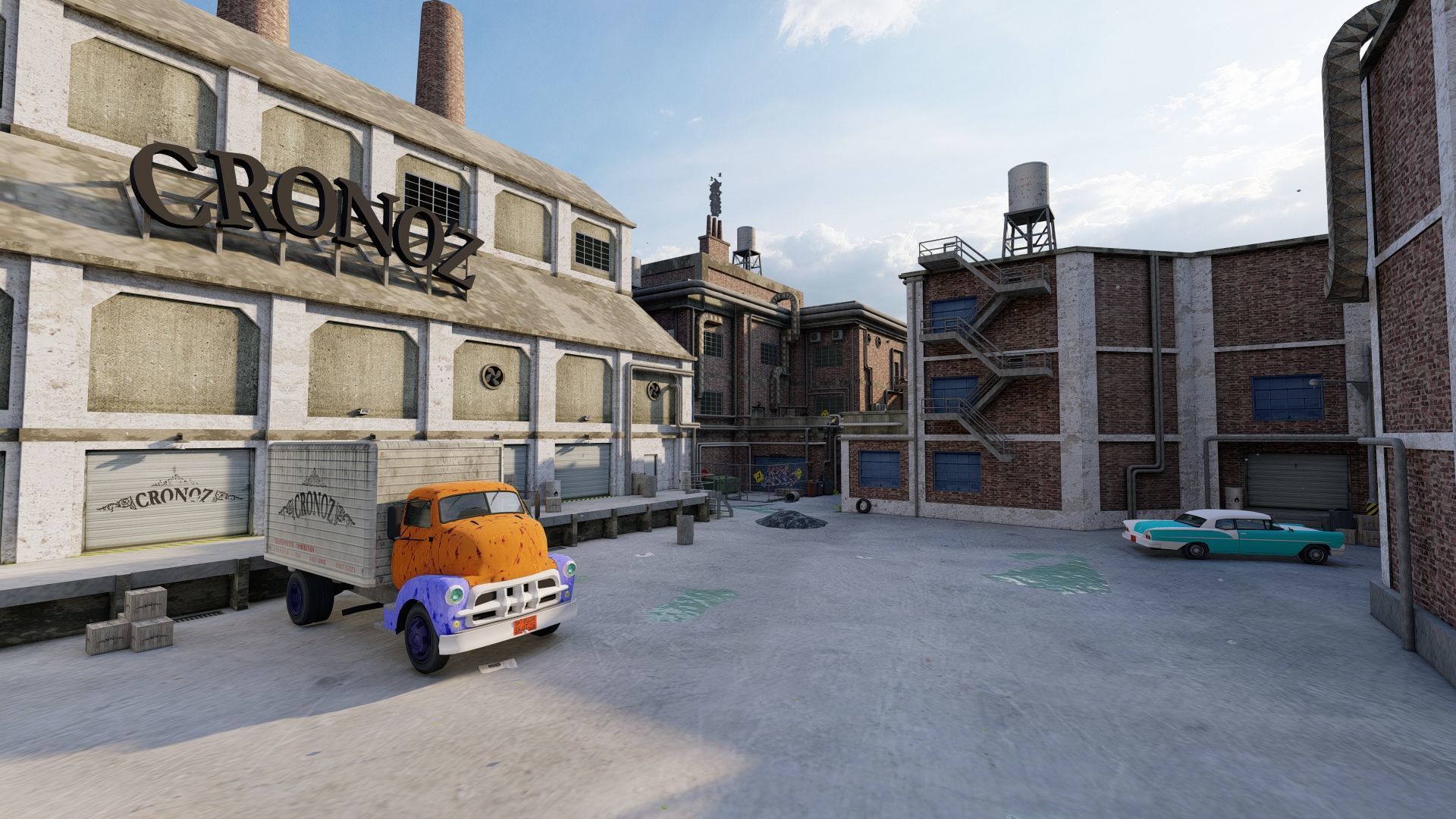 Historic city- urban historic 3D model_10