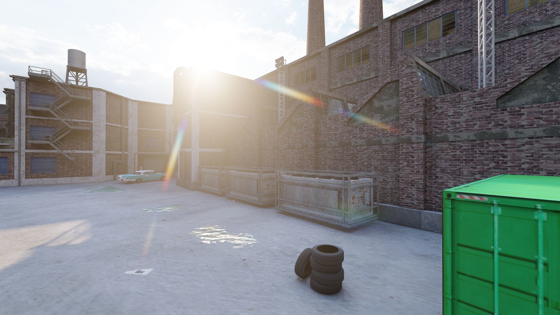 Historic city- urban historic 3D model_11