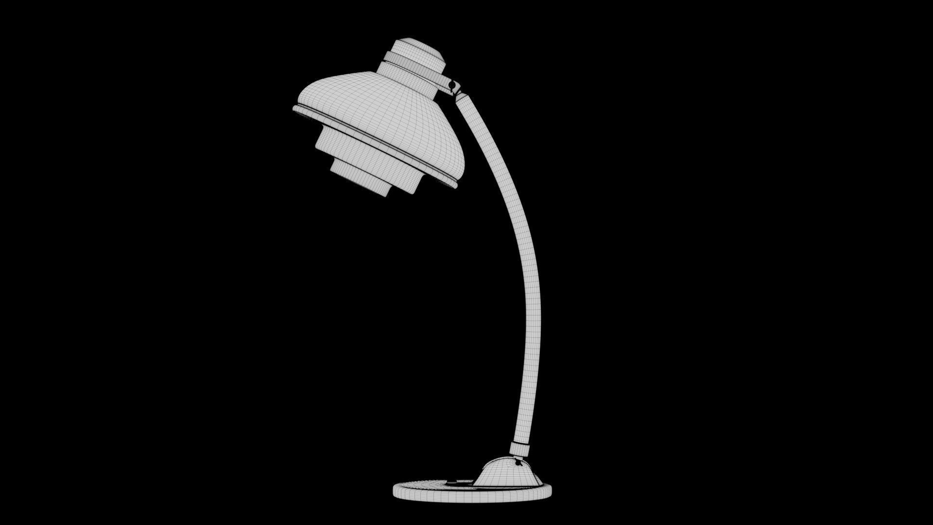 Table Lamp 3D model_5