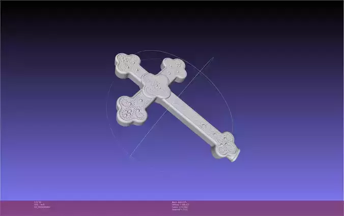 Murder Drones Patch Cross USB Stick Hull 3D print model