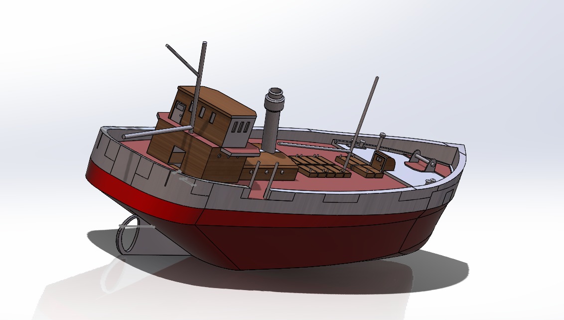 RUSUMAT ship 3D print model_2
