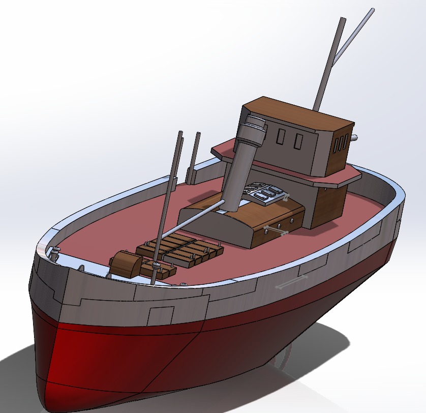RUSUMAT ship 3D print model_1