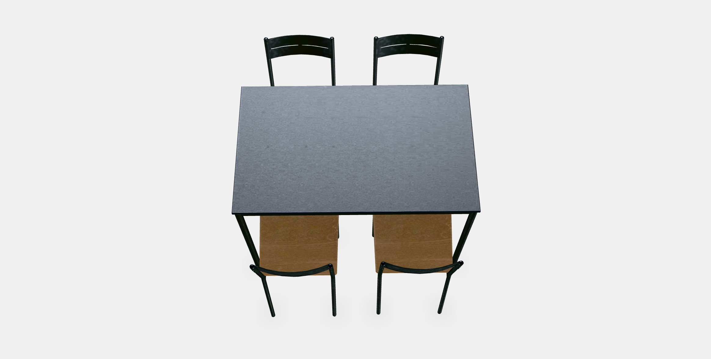 SANDSBERG - SANDSBERG Table and 4 chairs 1 Low-poly 3D model_5