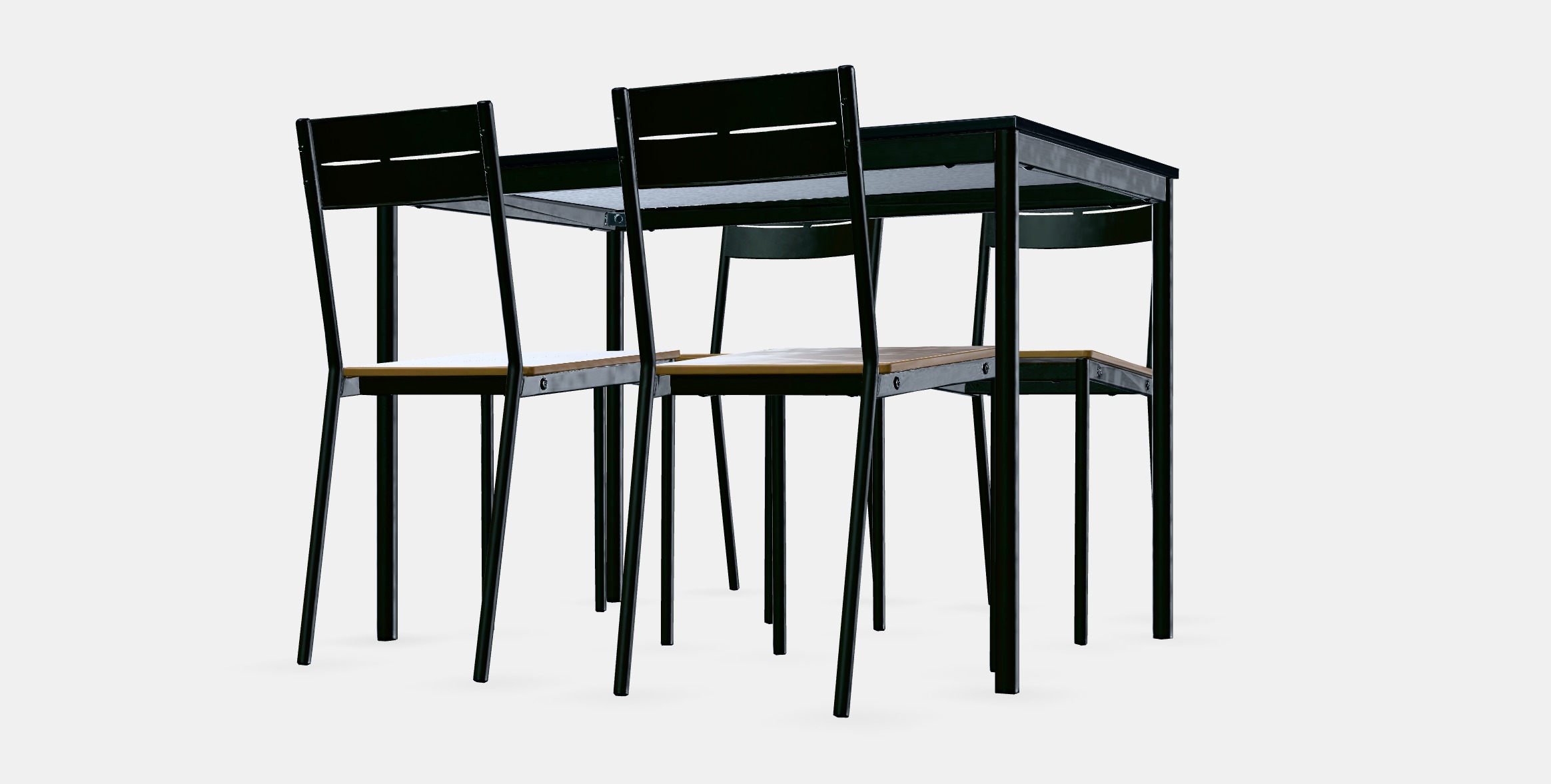 SANDSBERG - SANDSBERG Table and 4 chairs 1 Low-poly 3D model_13