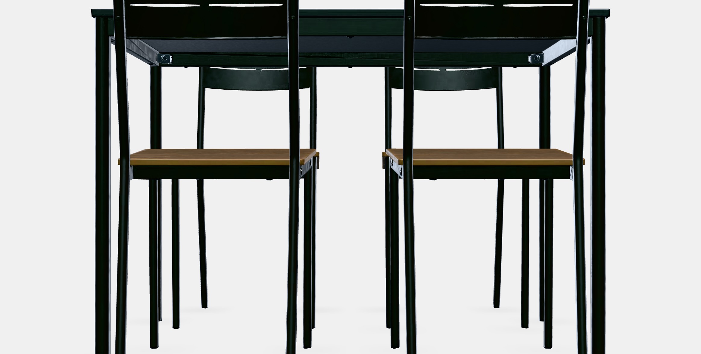 SANDSBERG - SANDSBERG Table and 4 chairs 1 Low-poly 3D model_12