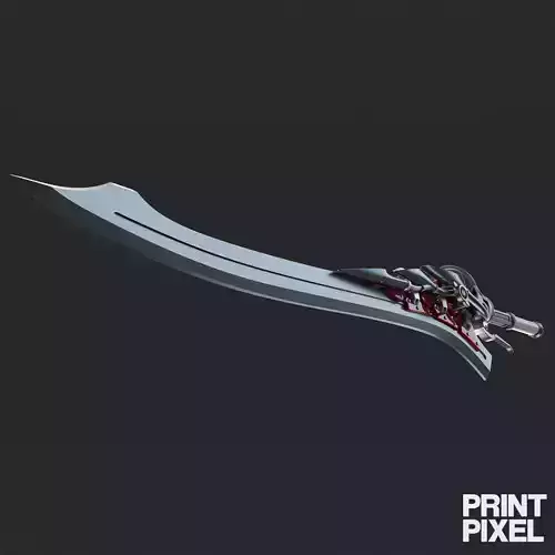Red queen sword -Devil may cry 3D print model
