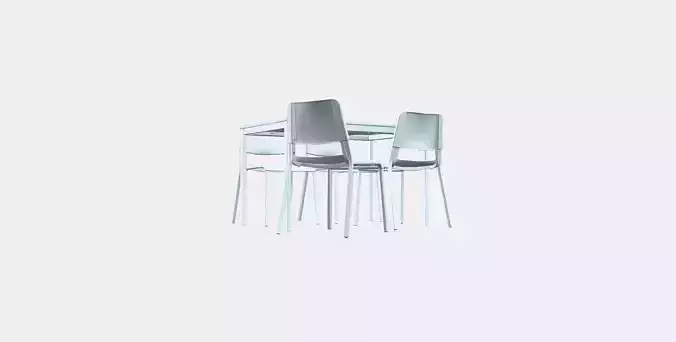 VANGSTA - TEODORES Table and 4 chairs