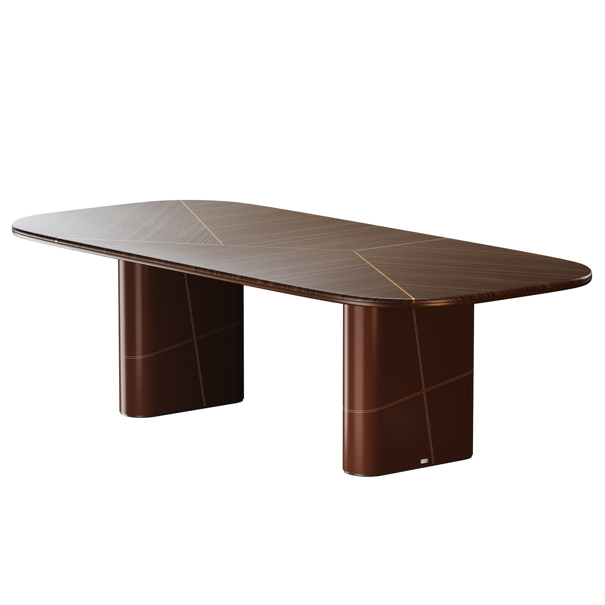 Ceppi Rio Rectangular and Oval table 3D model_2