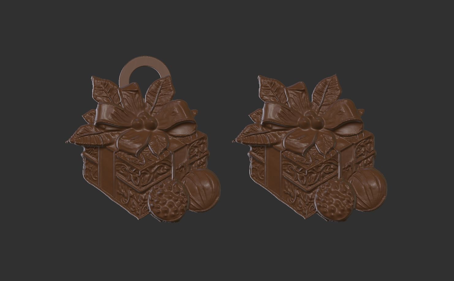 christmas gift decor  3D print model_9