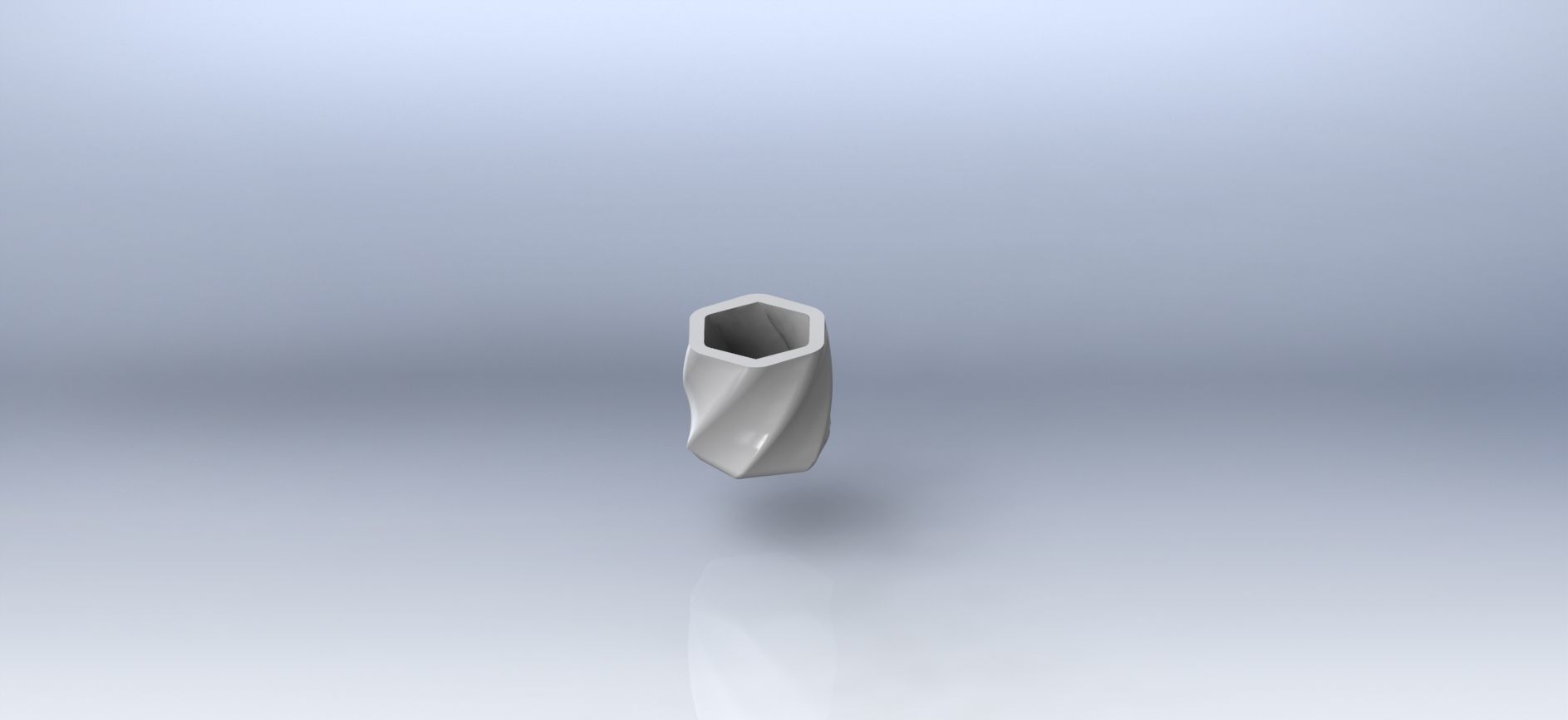 3D print Flower Vase Helix Free 3D print model_2