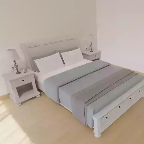 Queen Bed ASHLEY Robbinsdale Queen Sleigh