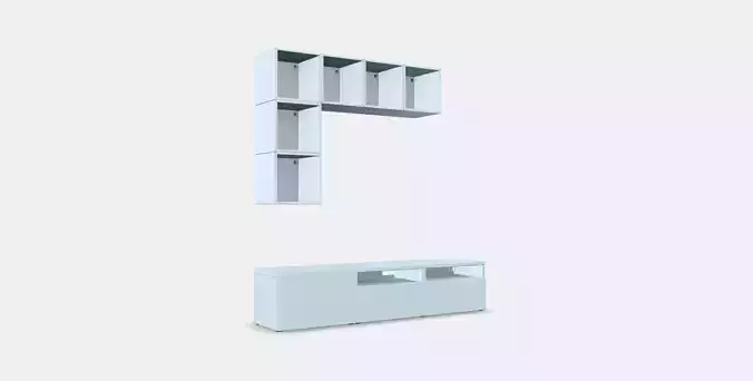 BESTA - EKET Cabinet combination for TV