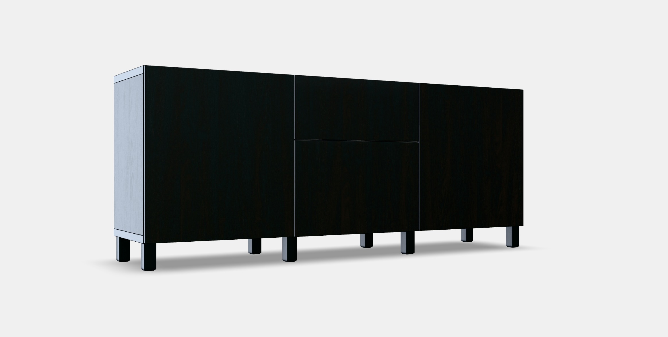 BESTA Storage combination with drawers 8 3D model_9