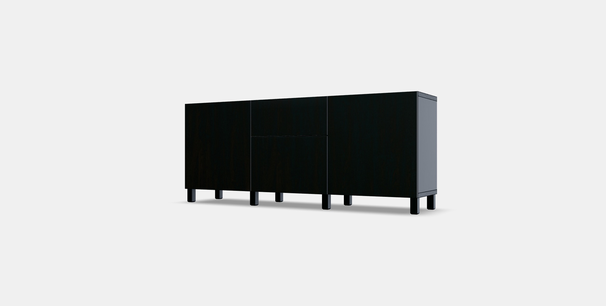 BESTA Storage combination with drawers 8 3D model_12