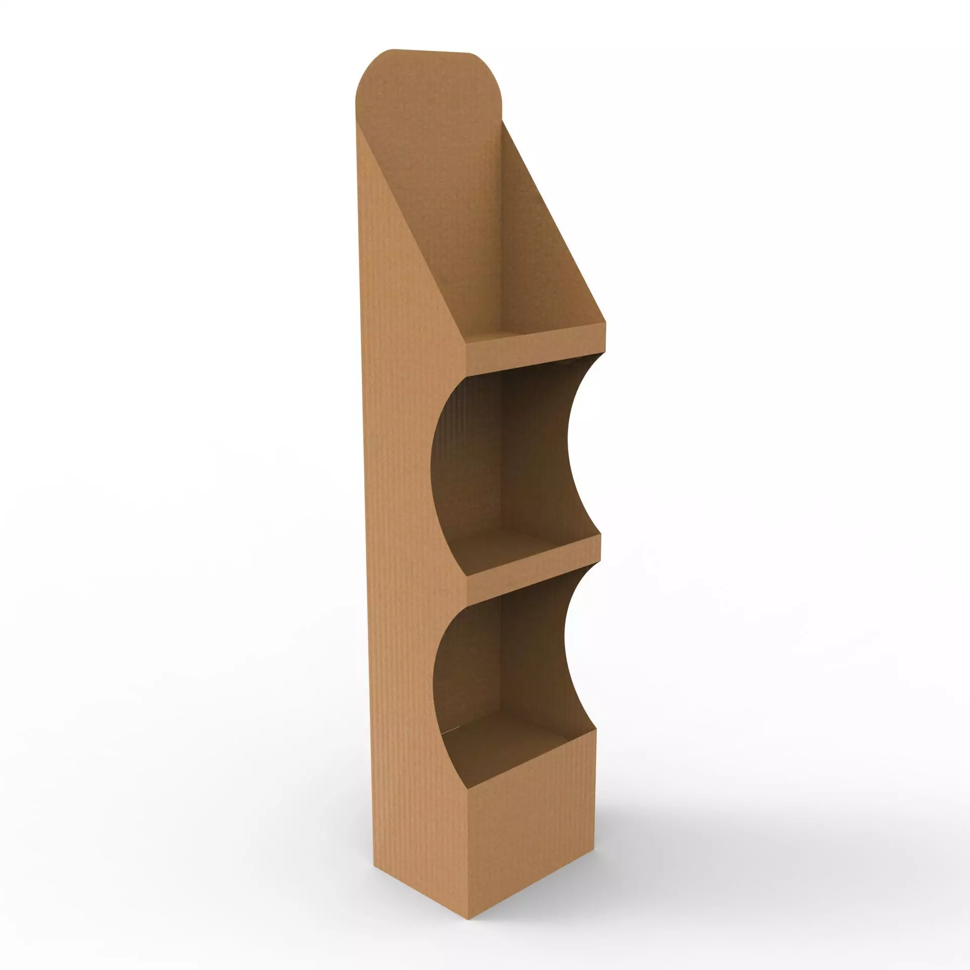 Point of Sale Cardboard Display Stand Texture_0