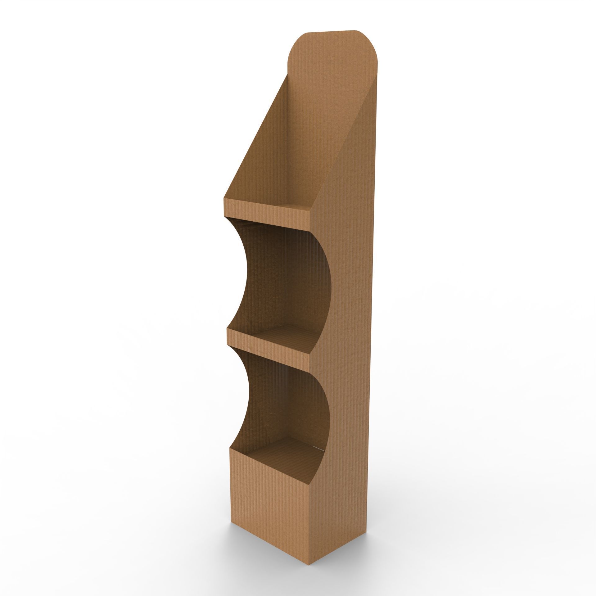 Point of Sale Cardboard Display Stand Texture_2