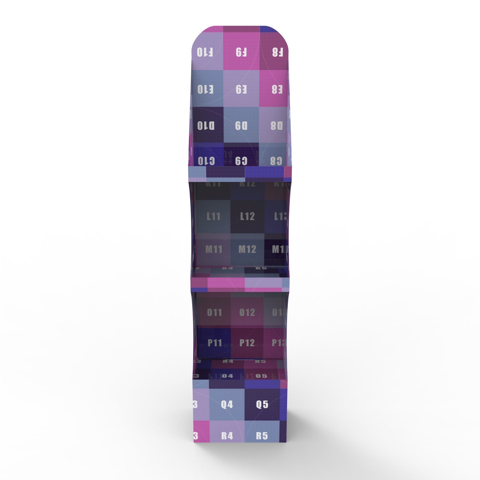 Point of Sale Cardboard Display Stand Texture_7