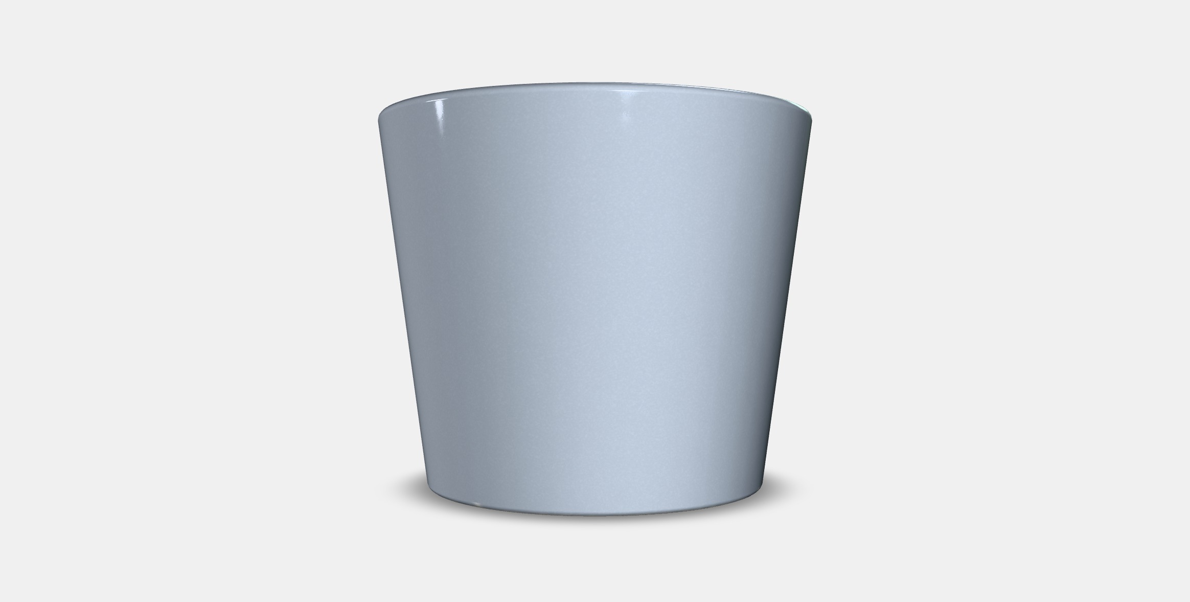 SKOGSVINBAR Plant pot 2 Low-poly 3D model_4