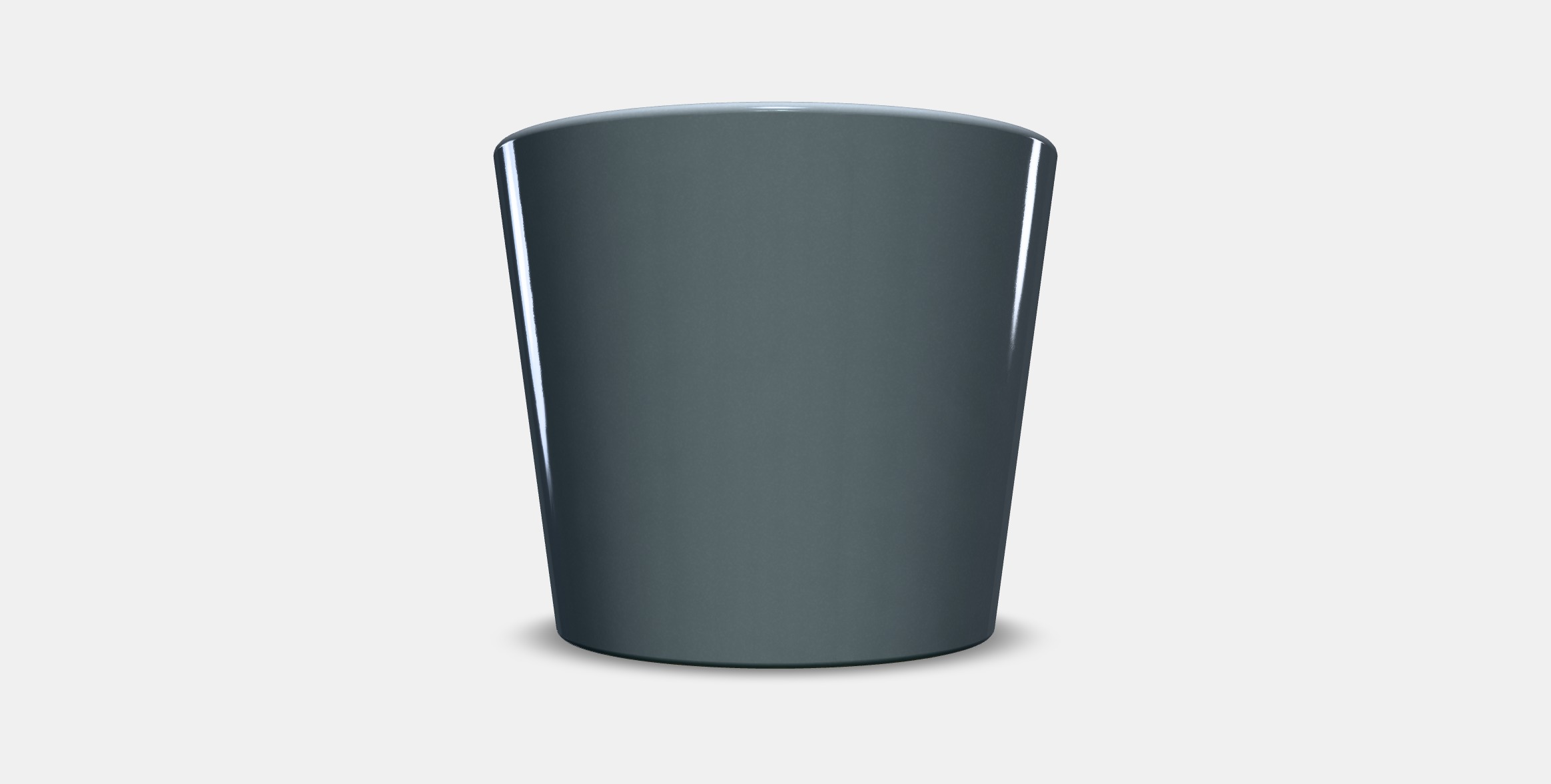 SKOGSVINBAR Plant pot 2 Low-poly 3D model_9