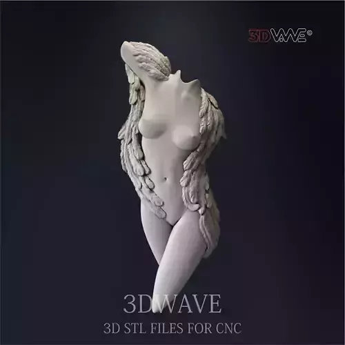 ANGEL 3d stl files for CNC